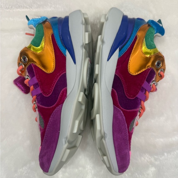 NWT Kurt Geiger Runner Multi Sneakers - matching crossbody listed separately 😍 - Picture 5 of 10